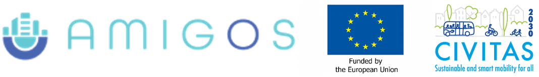 Logo, jossa lukee: Amigos.