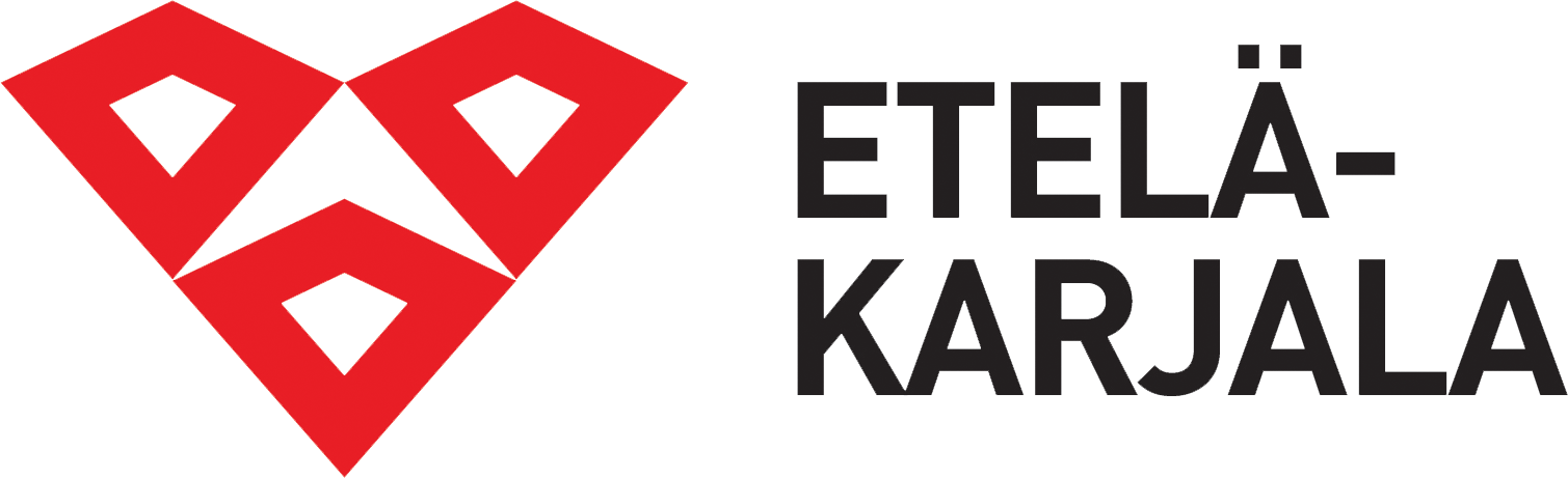  Logo, jossa lukee Etelä-Karjala.