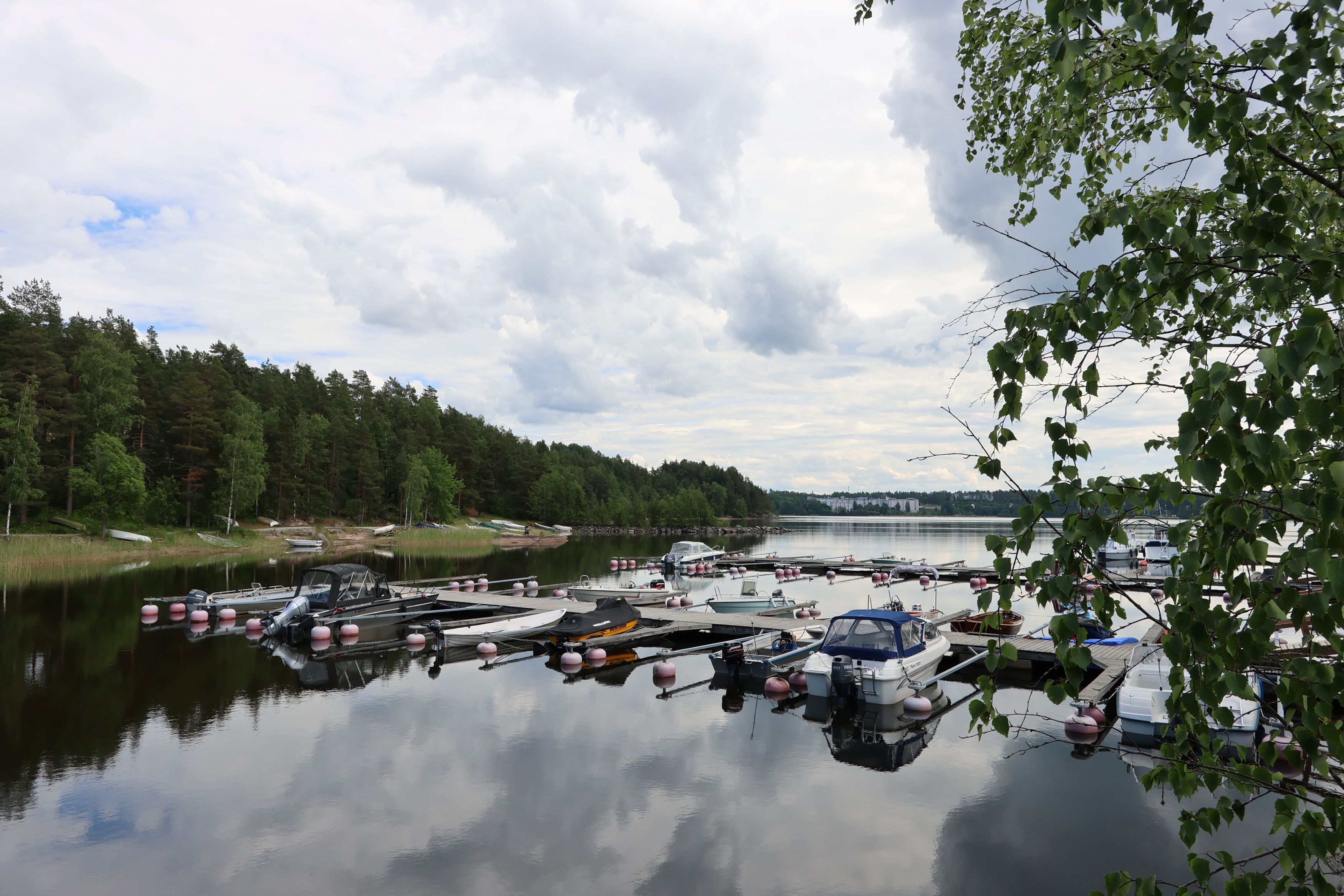 Tyysterniemen venepaikat.