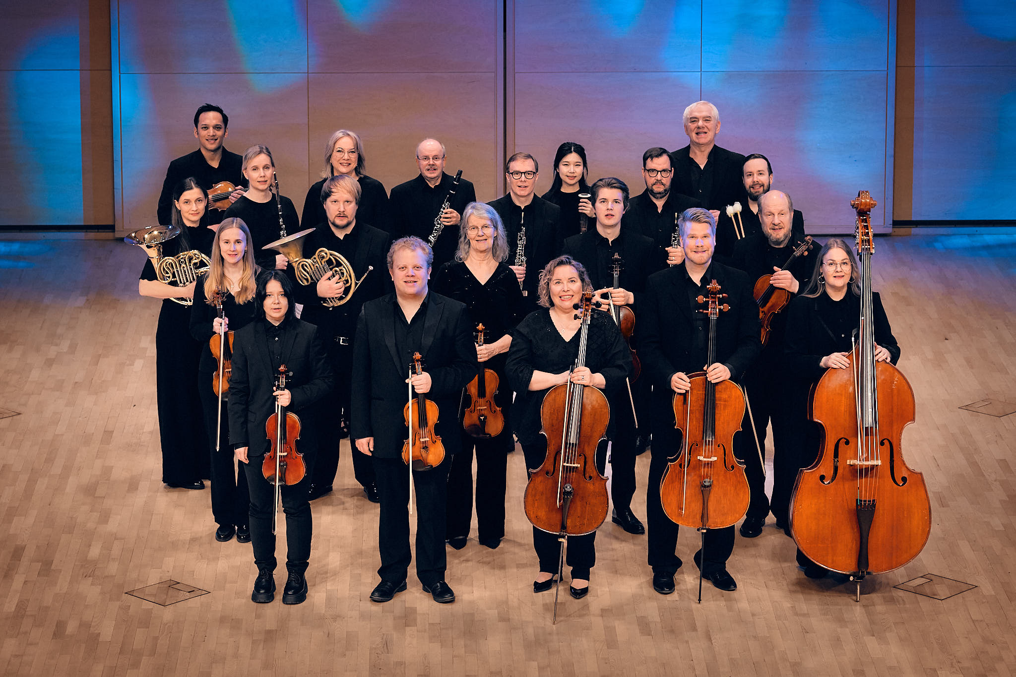  Lappeenrannan kaupunginorkesterin muusikot.