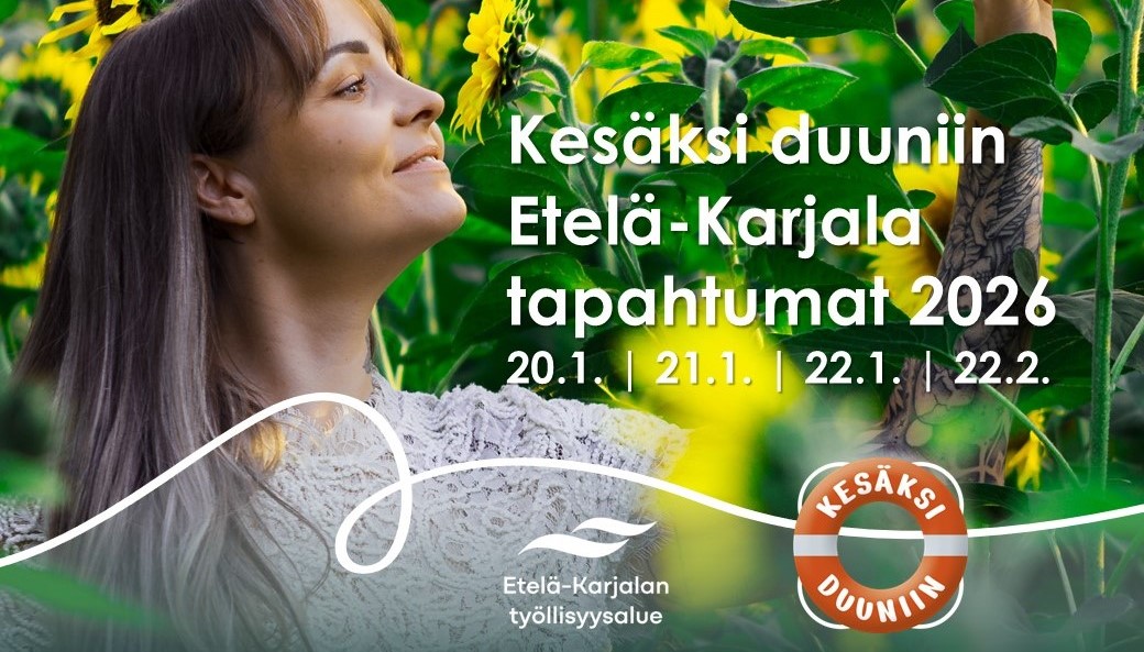 Naishenkilö auringonkukkien keskellä.