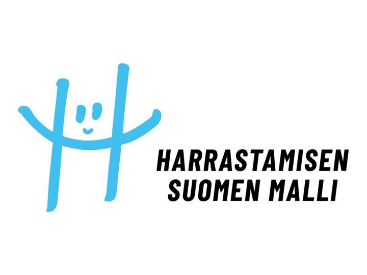 Harrastamisen Suomen mallin logo